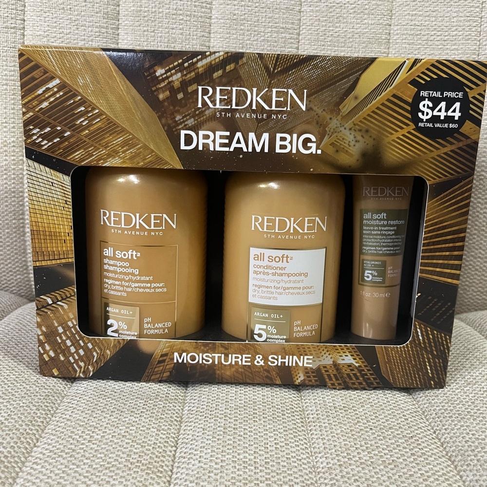Redken Dream Big All Soft Hair Care Set